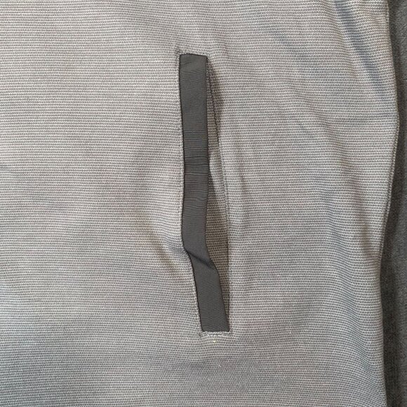 Alfani Slim Fit Full-Zip Gray Sweater Jacket With Contrast Accents Mens  XXL - Picture 7 of 9